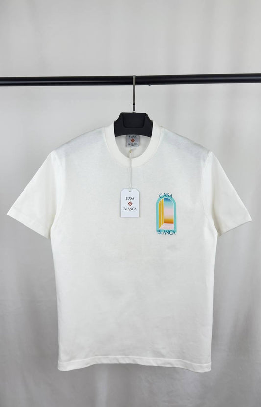 Casablanca L'Arc Colore Cotton T-Shirt