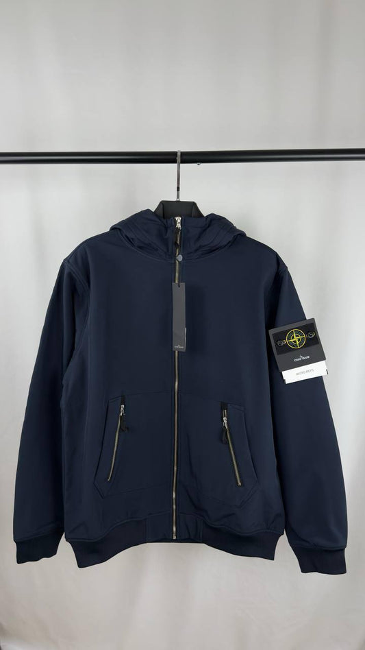 Stone Island Light Soft Shell-R Hooded Jacket