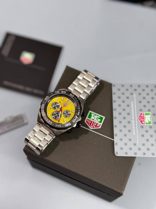 TAG Heuer Formula 1 Chronograph Watch with a Steel Bracelet
