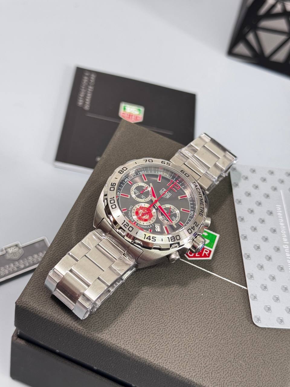 TAG Heuer Formula 1 Chronograph Watch with Stainless Steel Bracelet