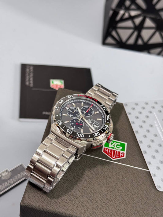 TAG Heuer Formula 1 Chronograph Watch with Stainless Steel Bracelet