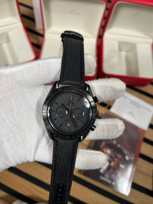 Omega Speedmaster Dark Side of the Moon watch Textile Strap.