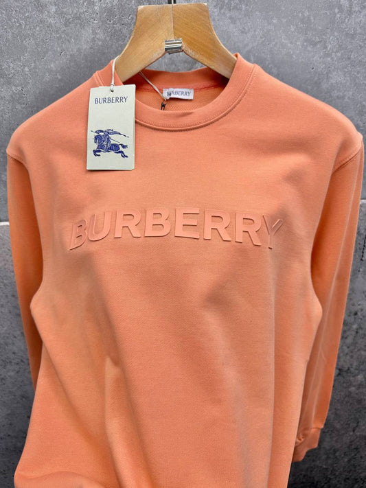 Burberry Crewneck Jumper with an Embroidered Logo