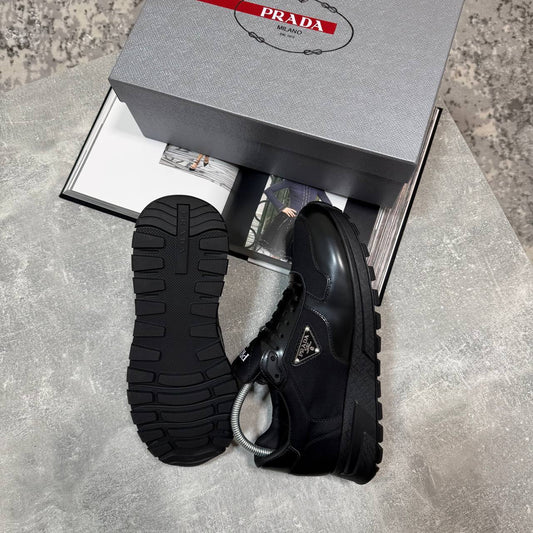 Prada Prax 01 Sneakers in Black