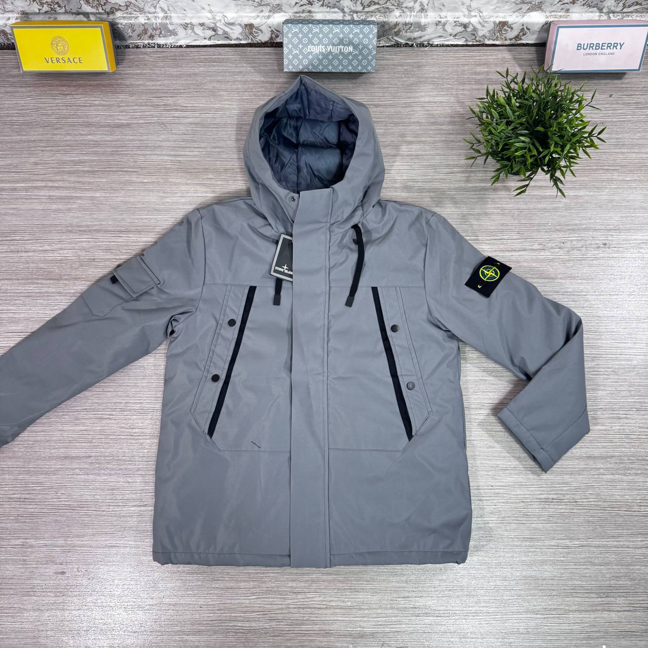 Stone Island Men's Hooded Jacket
