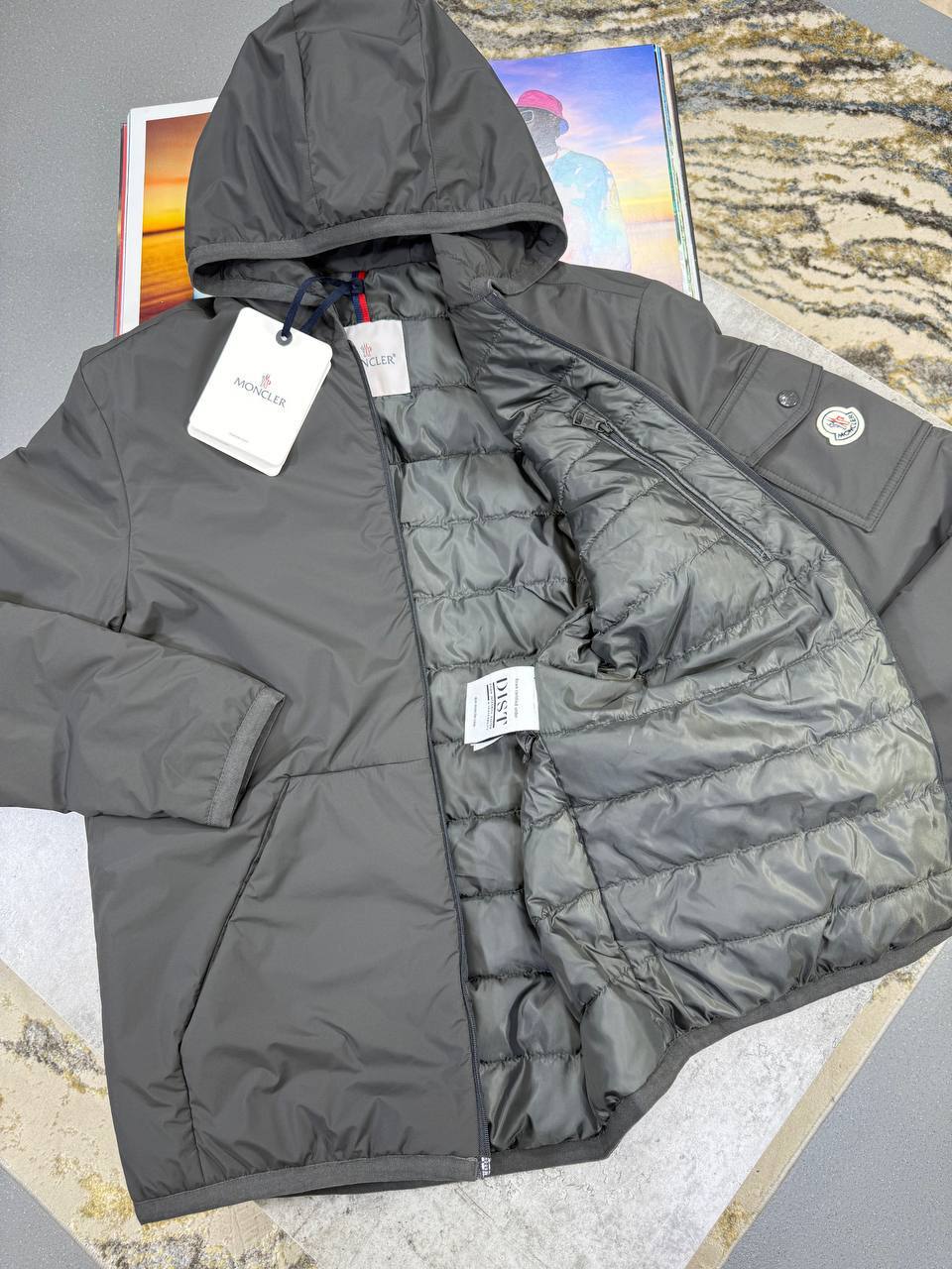 Moncler Monteynard Hooded Short Down Jacket