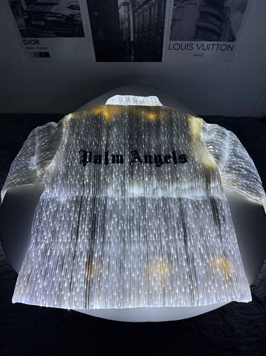 Moncler Maya 70 by Palm Angels Jacket, a Limited-Edition Collaboration Piece that Lights Up