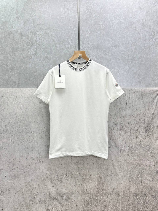Moncler Logo-Trimmed Cewneck Cotton T-Shirt