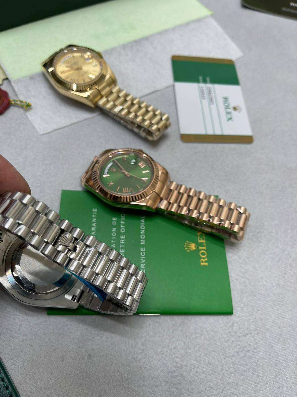 Rolex Day-Date 40 in Everose Gold with President Bracelet