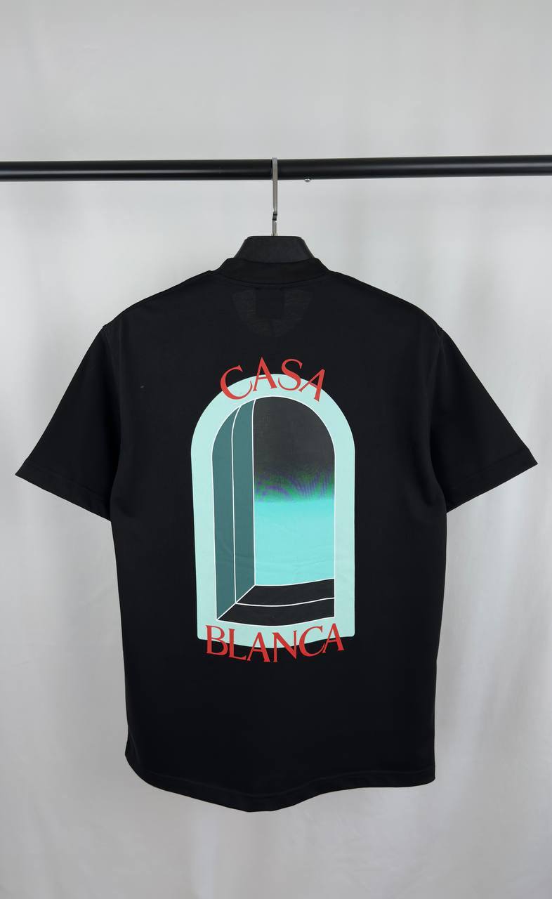 Casablanca L'Arc Colore Cotton T-Shirt