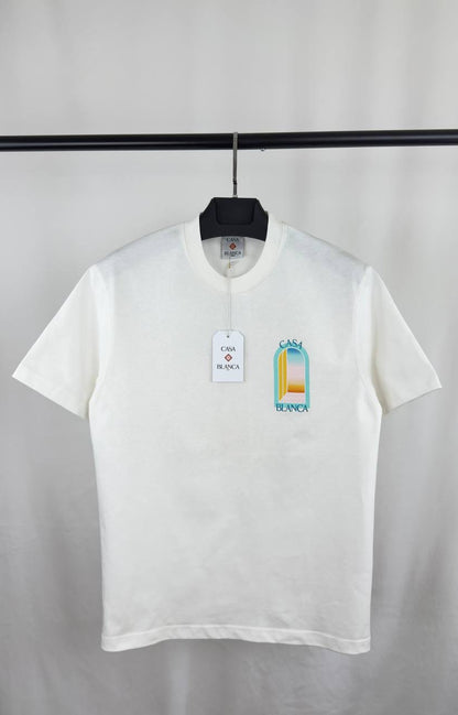 Casablanca L'Arc Colore Cotton T-Shirt