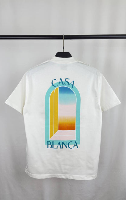 Casablanca L'Arc Colore Cotton T-Shirt