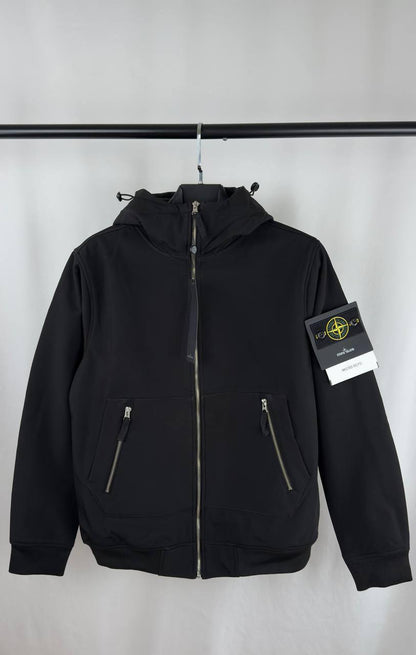 Stone Island Light Soft Shell-R Hooded Jacket