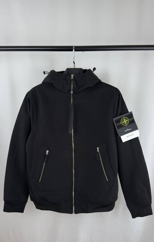Stone Island Light Soft Shell-R Hooded Jacket