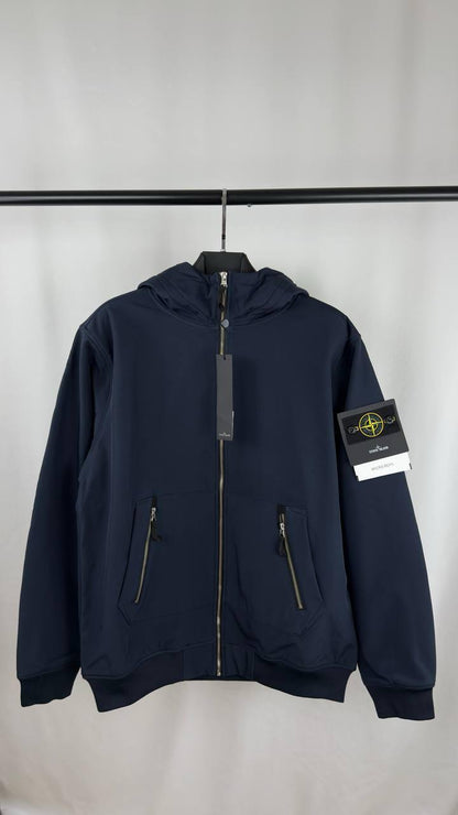 Stone Island Light Soft Shell-R Hooded Jacket