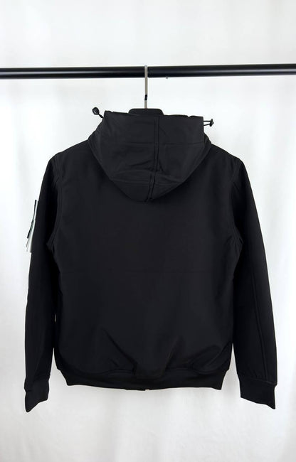 Stone Island Light Soft Shell-R Hooded Jacket
