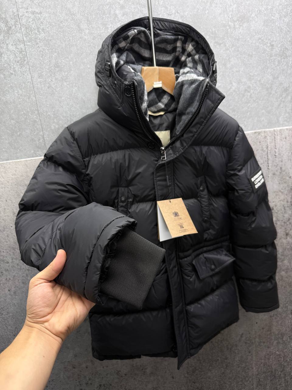 Burberry Hodded Puffer Jacket