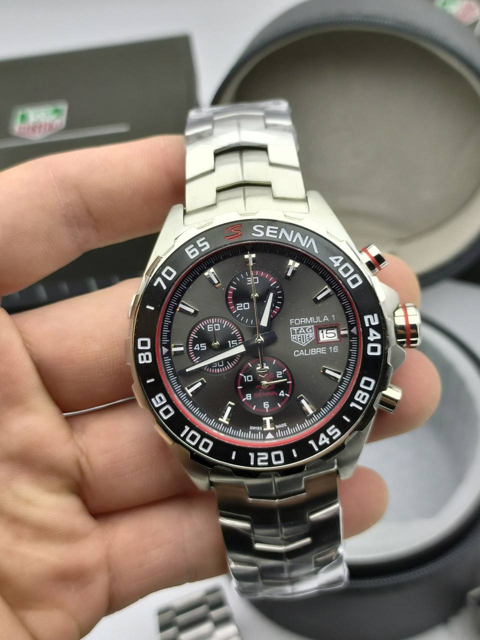 TAG Heuer Formula 1 Calibre 16 Chronograph Watch with Stainless Steel