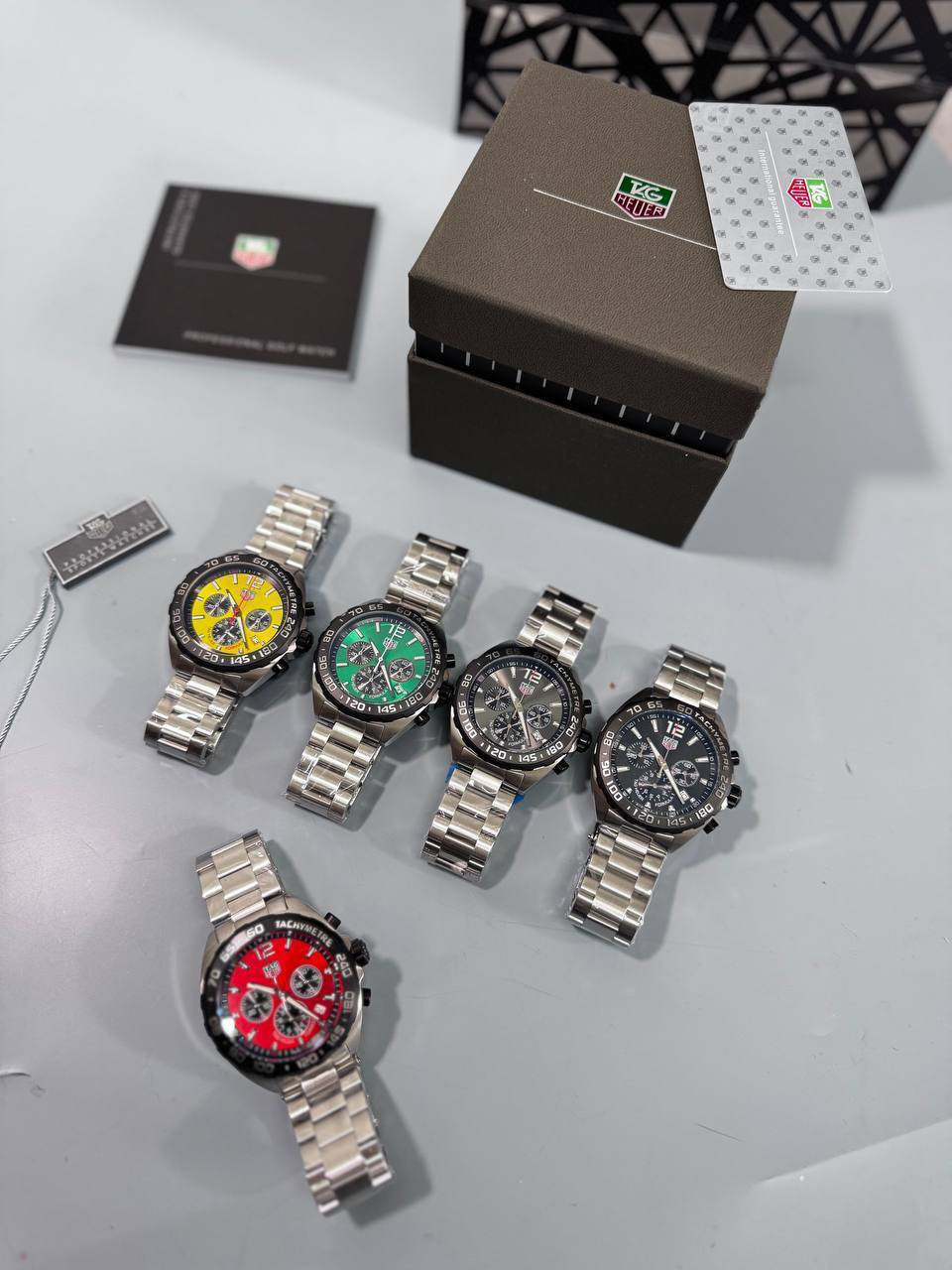 TAG Heuer Formula 1 Chronograph Watch with a Steel Bracelet