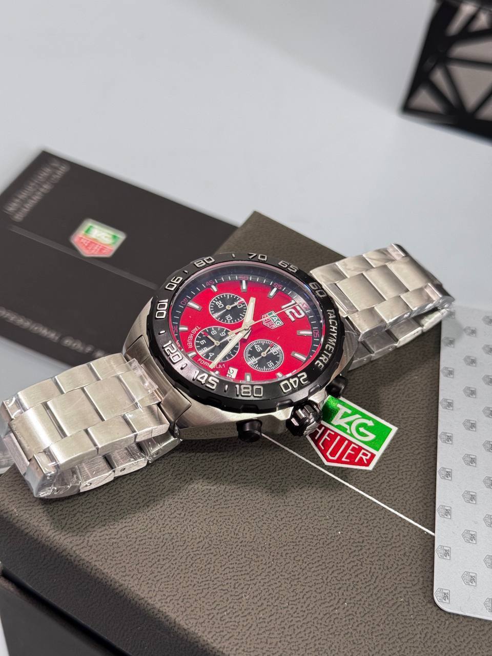 TAG Heuer Formula 1 Chronograph Watch with a Steel Bracelet