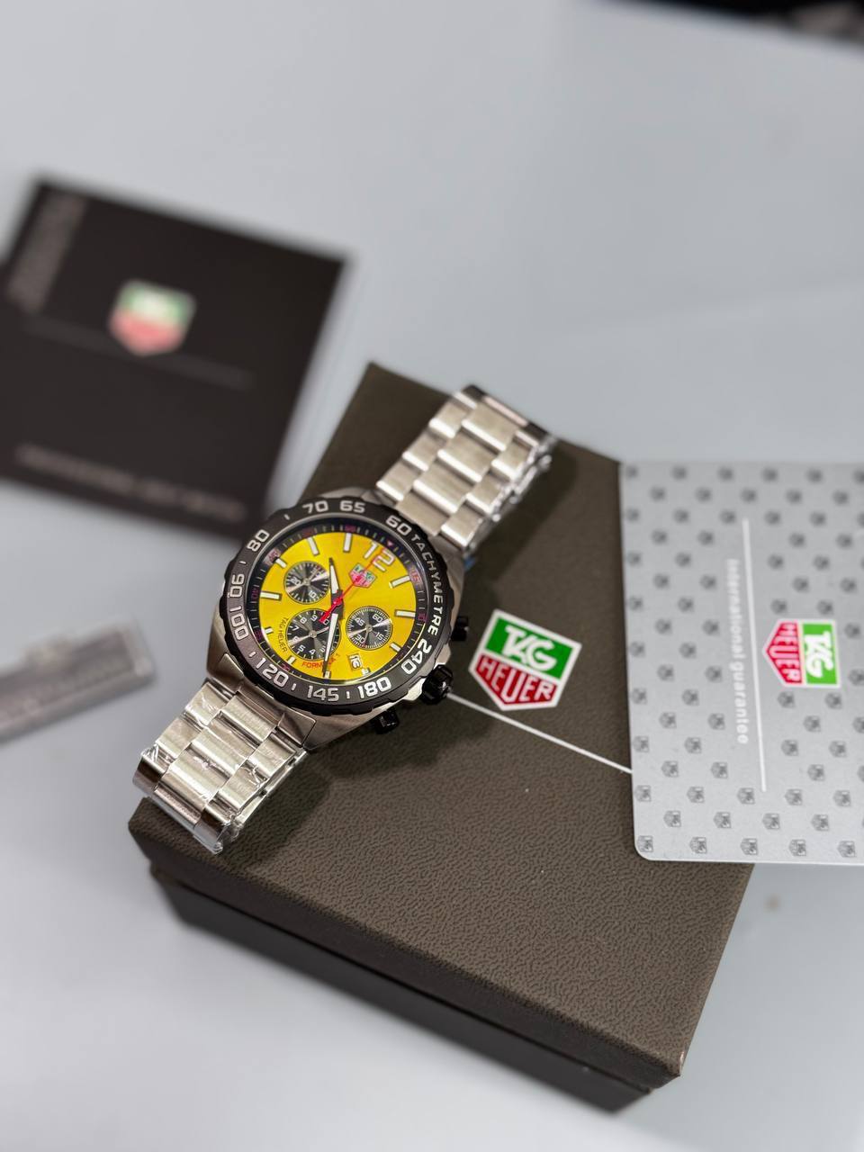 TAG Heuer Formula 1 Chronograph Watch with a Steel Bracelet