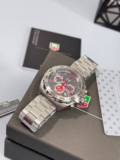 TAG Heuer Formula 1 Chronograph Watch with Stainless Steel Bracelet