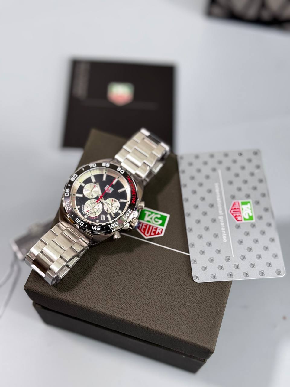 TAG Heuer Formula 1 Chronograph Watch with Stainless Steel Bracelet