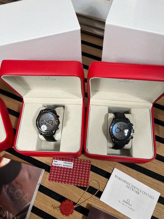 Omega Speedmaster Dark Side of the Moon watch Textile Strap.