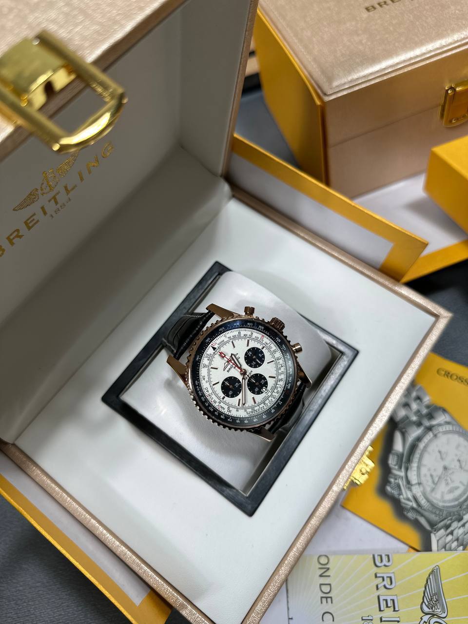 Breitling Navitimer B01 Chronograph 43 Swissair Edition Men's Watch