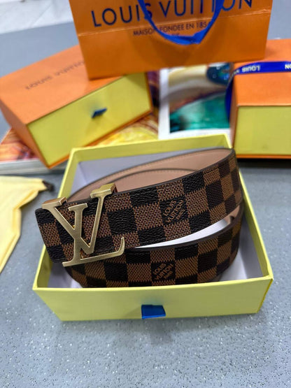 Louis Vuitton 40mm Reversible Belt with LV Initiales buckle