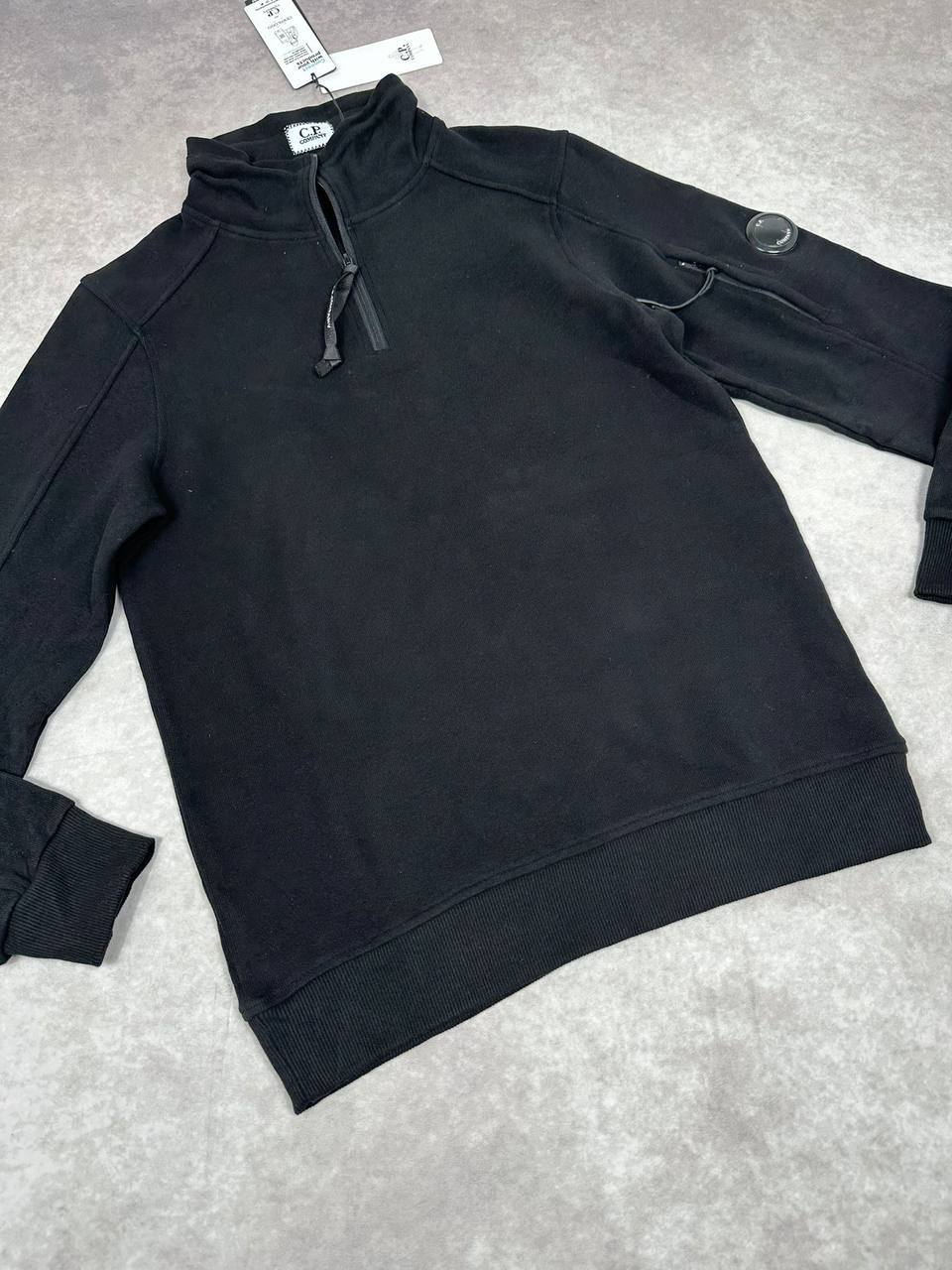 C.P. Company Diagonal Raised Fleece Half-Zipper