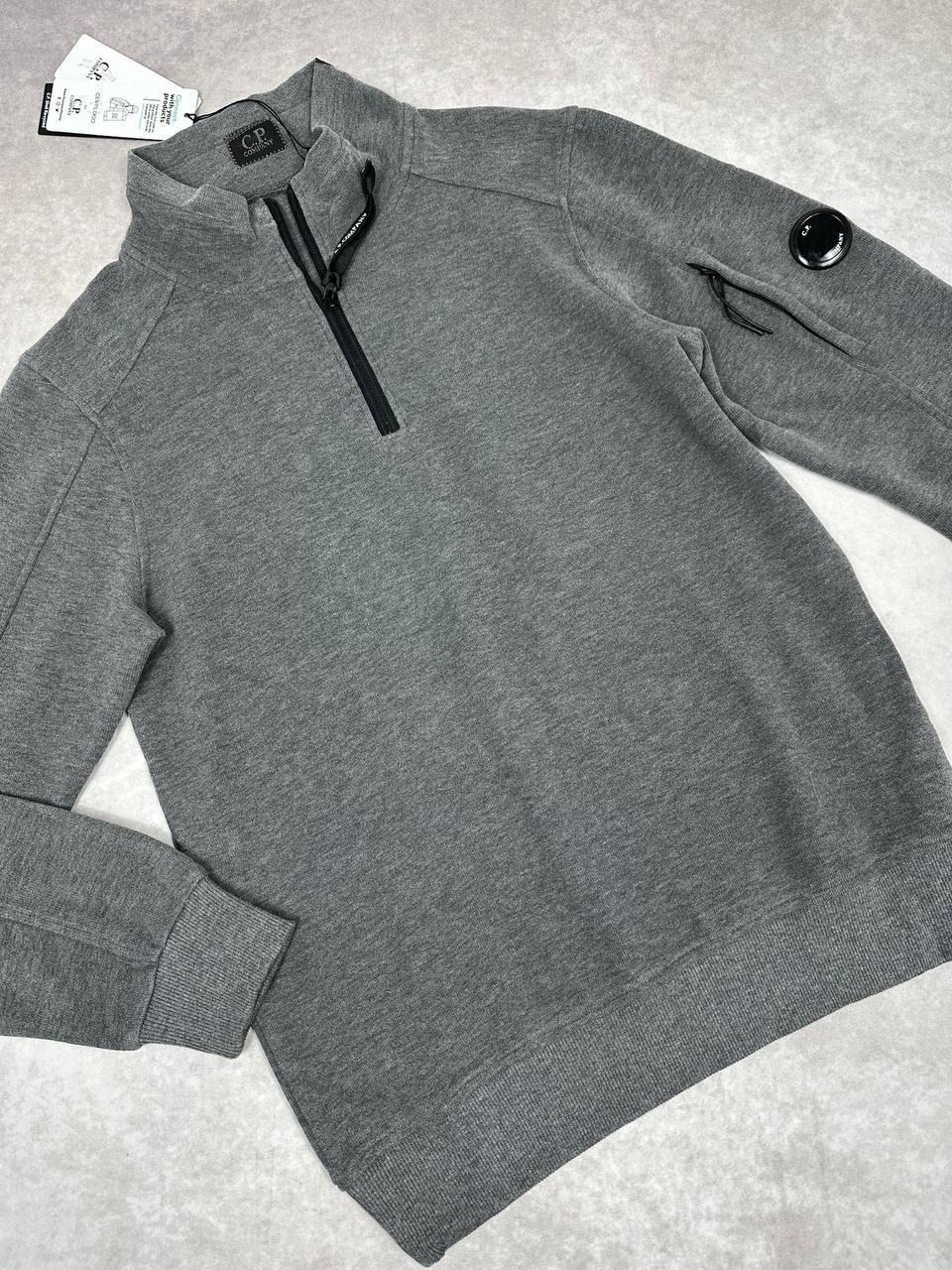 C.P. Company Diagonal Raised Fleece Half-Zipper
