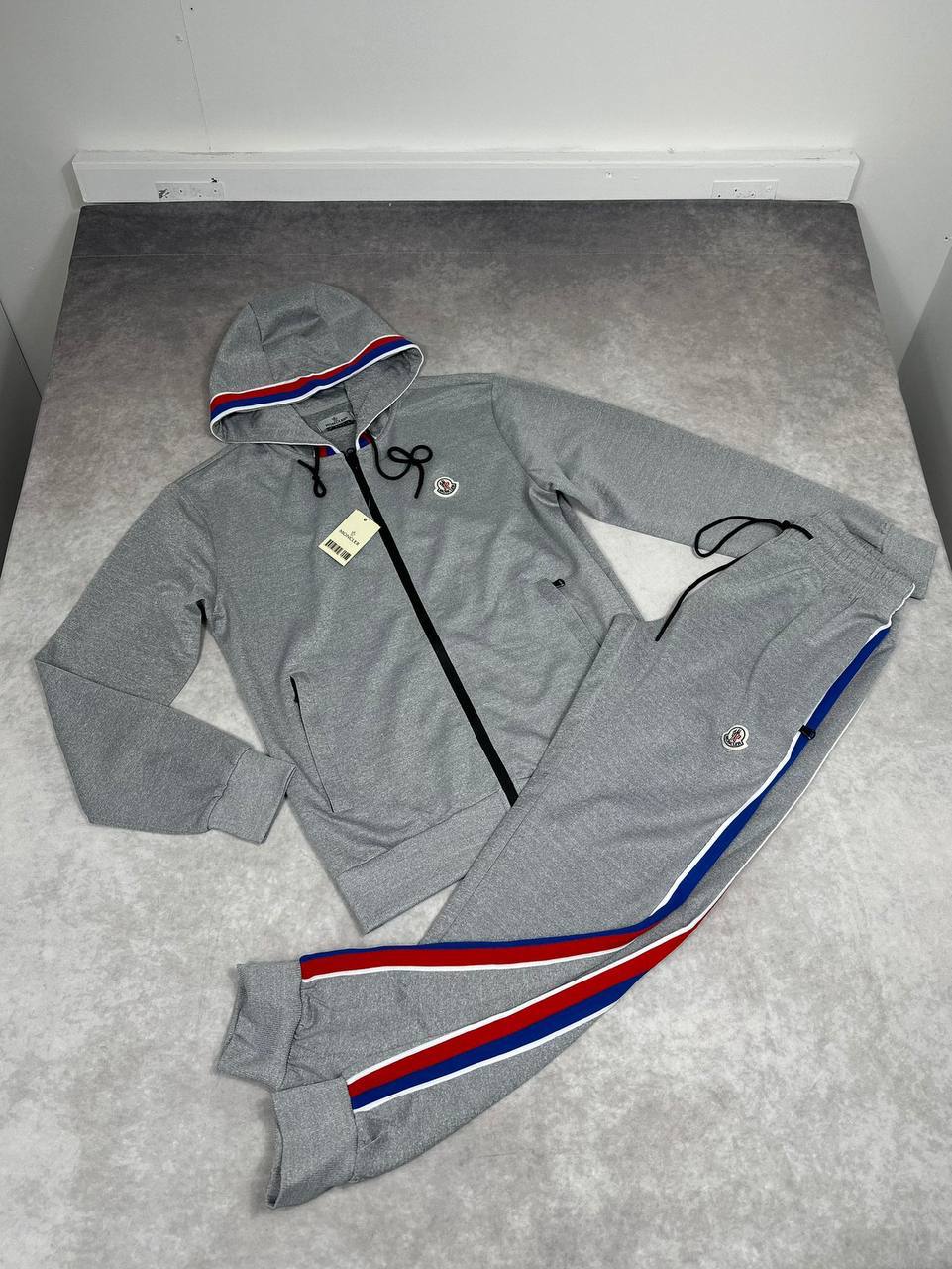 Moncler Tracksuit with Striped Details