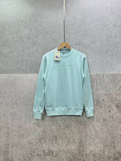 Burberry Crewneck Jumper with an Embroidered Logo