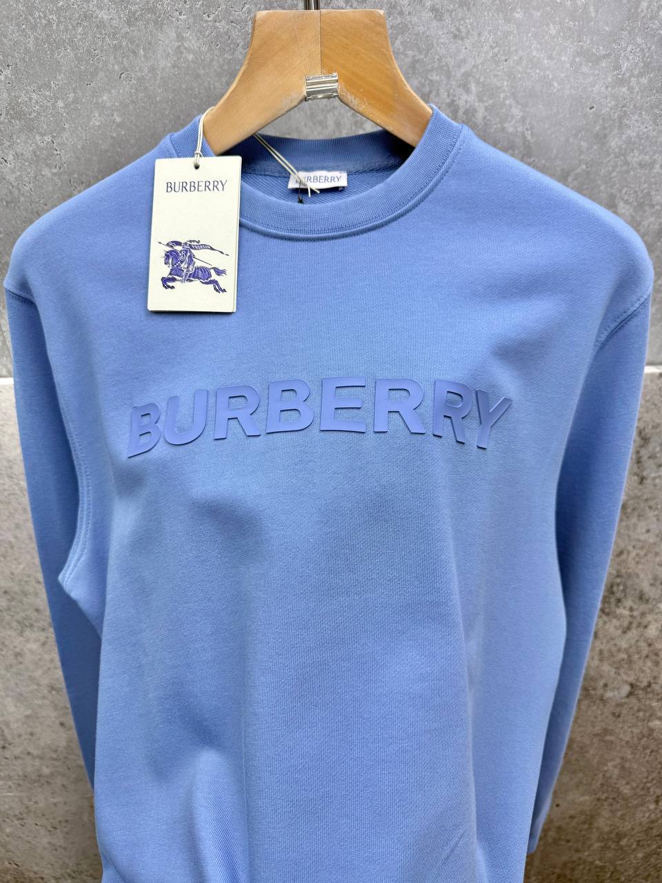 Burberry Crewneck Jumper with an Embroidered Logo