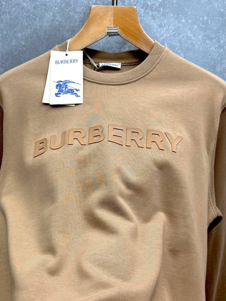 Burberry Crewneck Jumper with an Embroidered Logo