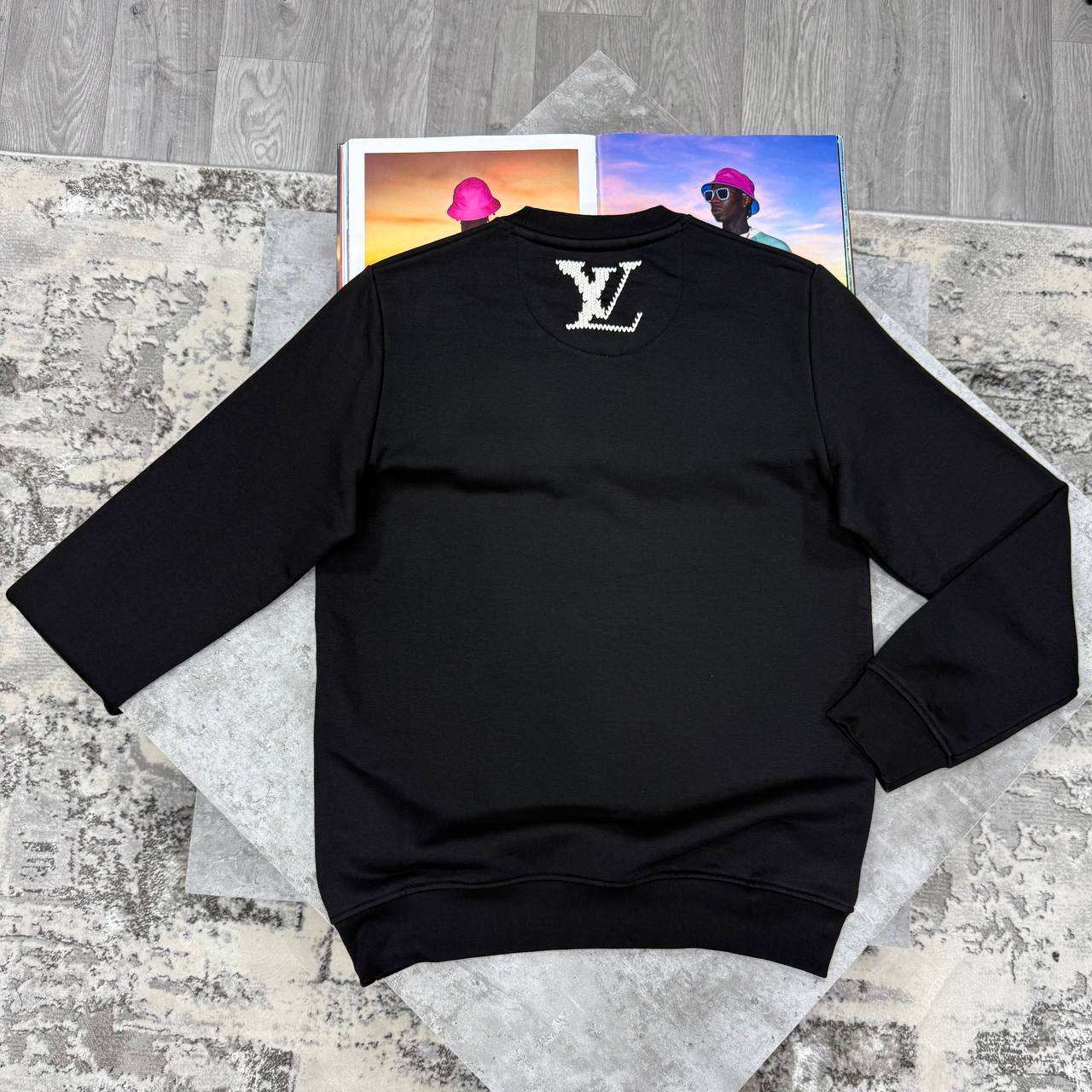 Louis Vuitton Embroidered Signature Jumper