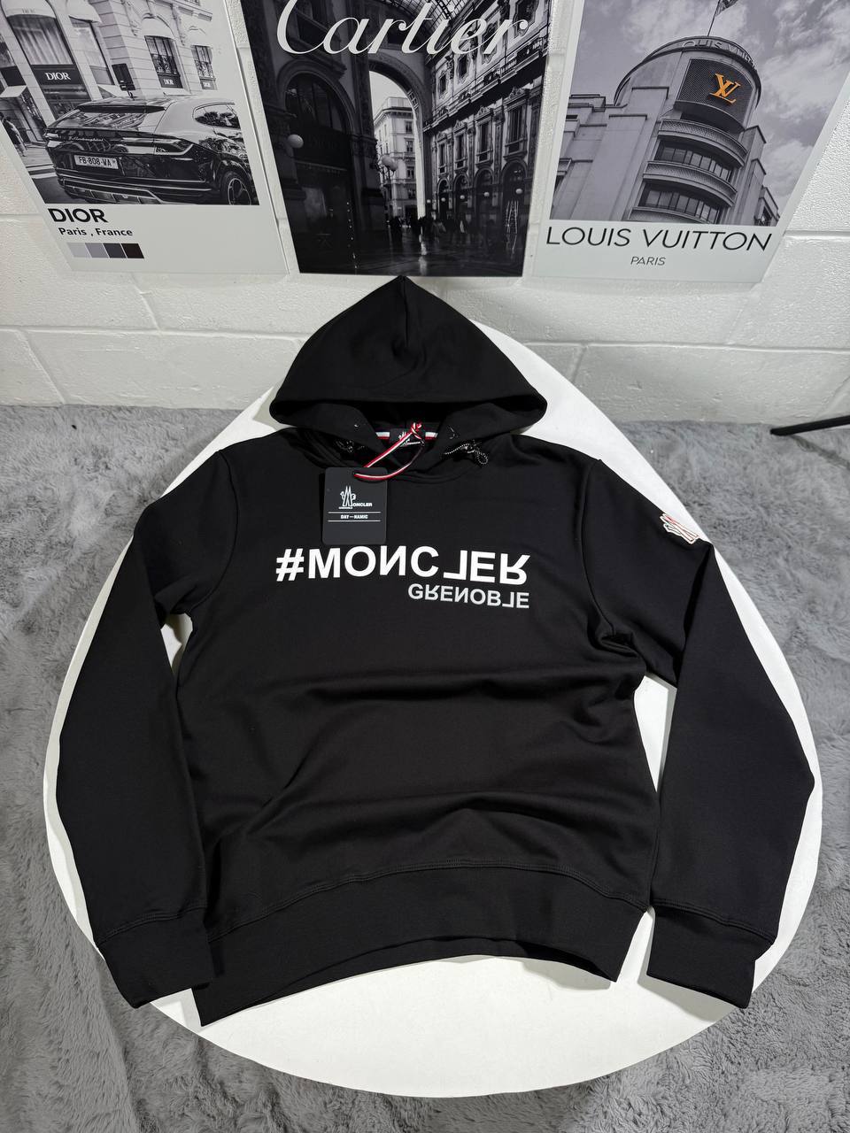 Moncler Grenoble Day-Namic Logo-Print Hoodie