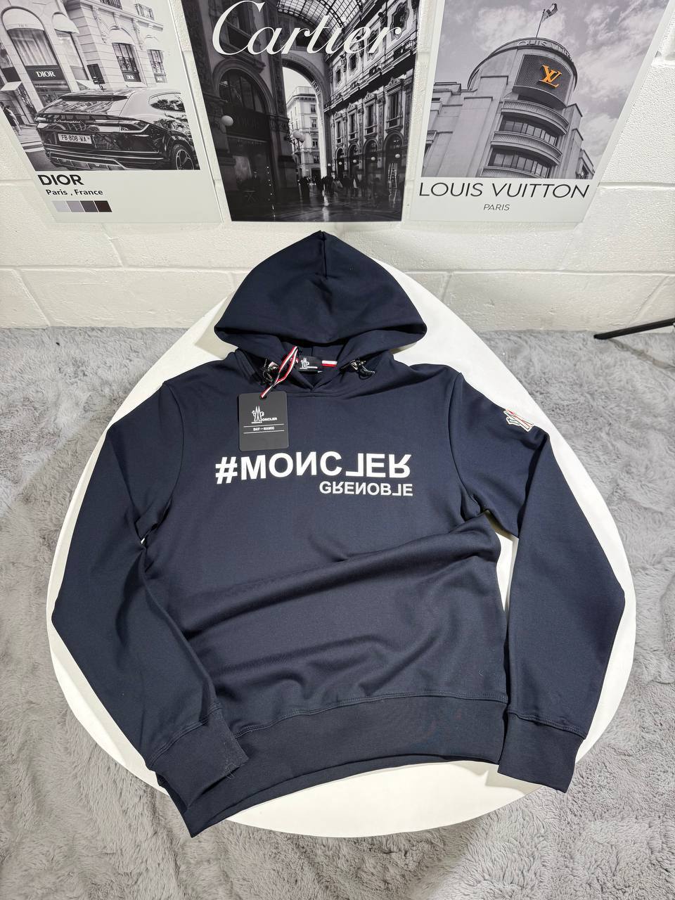 Moncler Grenoble Day-Namic Logo-Print Hoodie