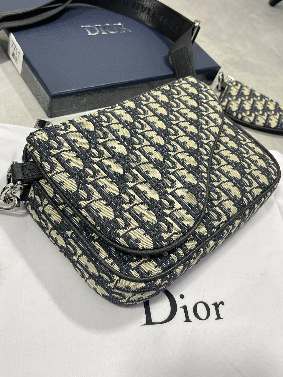 Dior Saddle Triple Pouch
