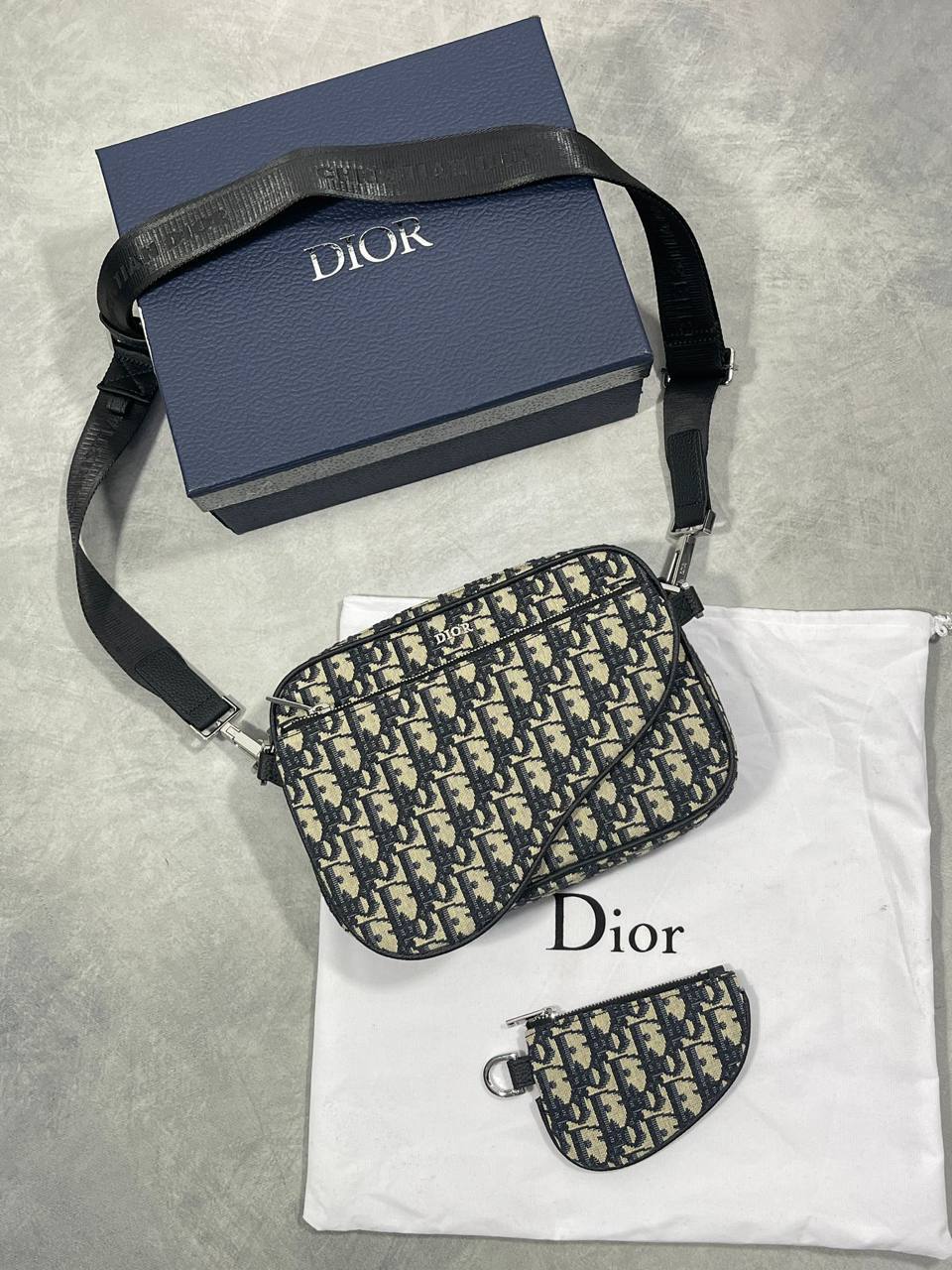 Dior Saddle Triple Pouch