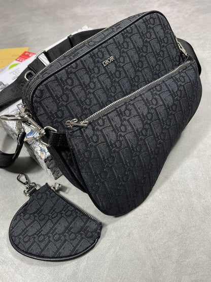 Dior Saddle Triple Pouch
