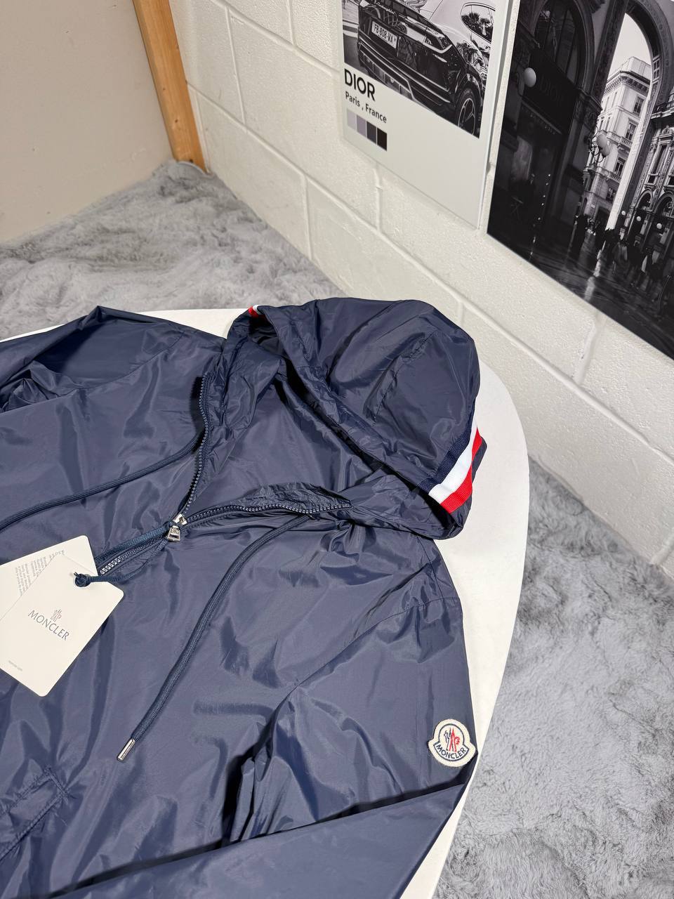 Moncler Grimpeurs Windbreaker Hooded Jacket