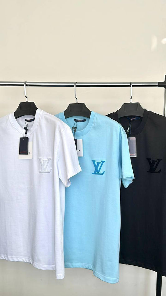 Louis Vuitton T-Shirt with Embroidered LV Logo
