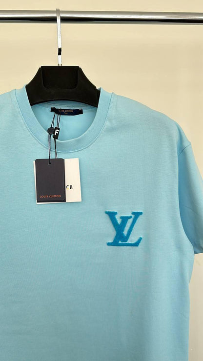Louis Vuitton T-Shirt with Embroidered LV Logo