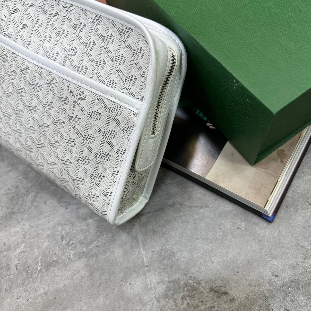 Goyard Jouvence MM Toiletry Bag with Goyardine Canvas