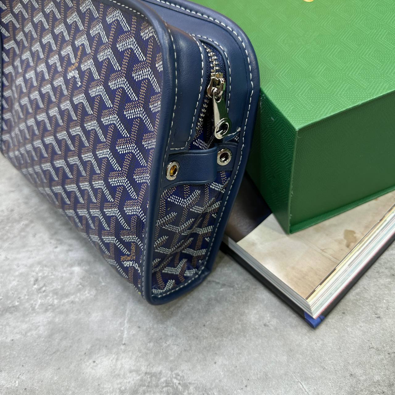 Goyard Jouvence MM Toiletry Bag with Goyardine Canvas