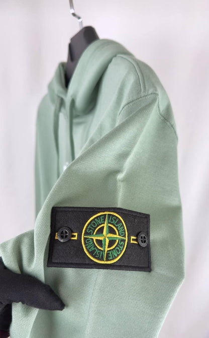 Stone Island Box Print Pullover Hoodies