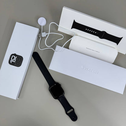 Apple Watch Series 10 with its Packaging and Accessories.