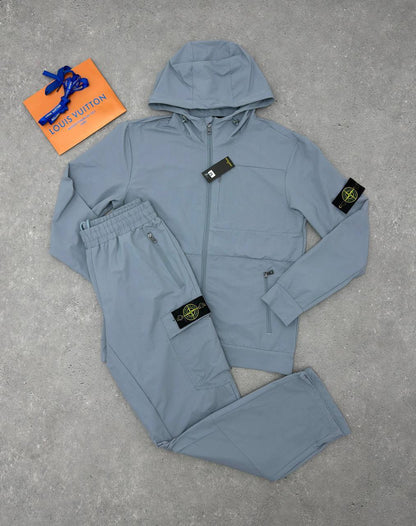Stone Island Tracksuit with Cargo Trousers.